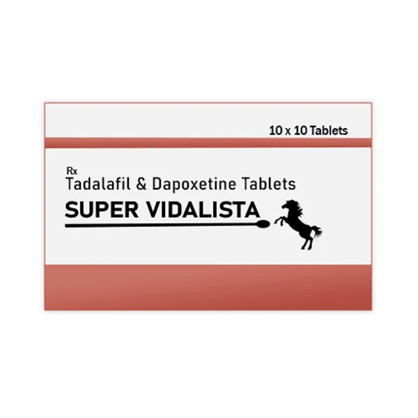 Super Vidalista - Tadalafil/Dapoxetine